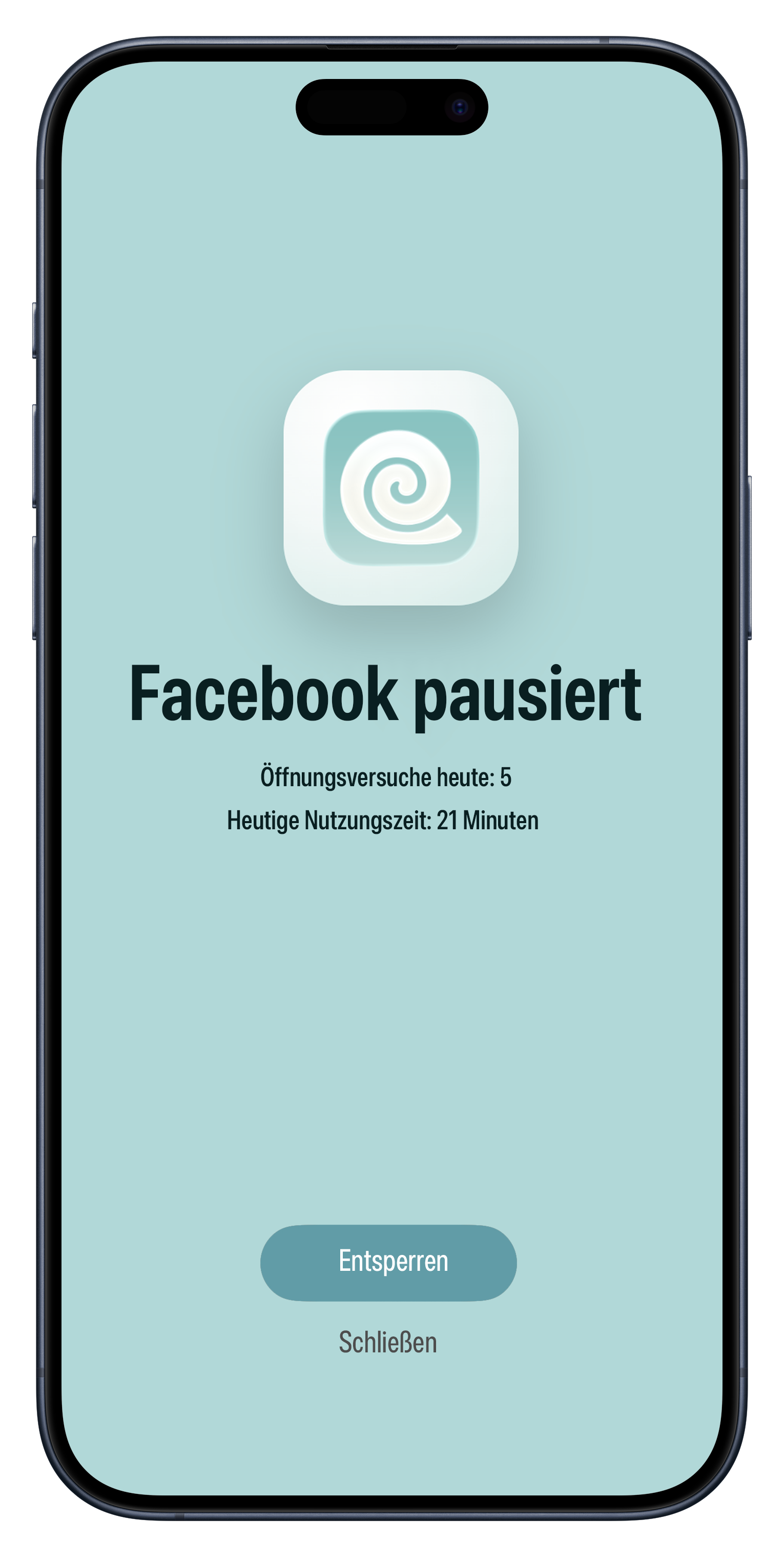 Slofy reduziert Bildschirmzeit auf Facebook